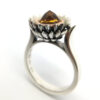 9ct Red Gold And Silver Protea Ring 9ct Red Gold And Silver Protea Ring