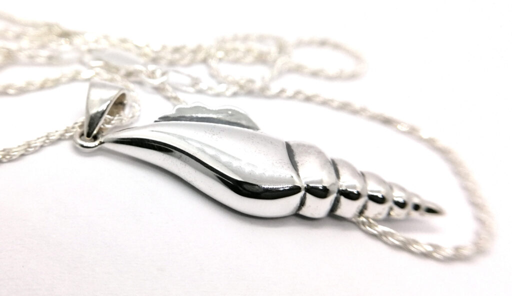 Gallery image Silver Shell Pendant