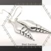 Shell Earrings Product Image Silver Shell Earrings