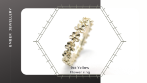9ct Yellow Gold Flower Ring Product Image 9ct Yellow Gold Flower Ring