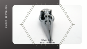 Product Image Silver Crow Skull Pendant